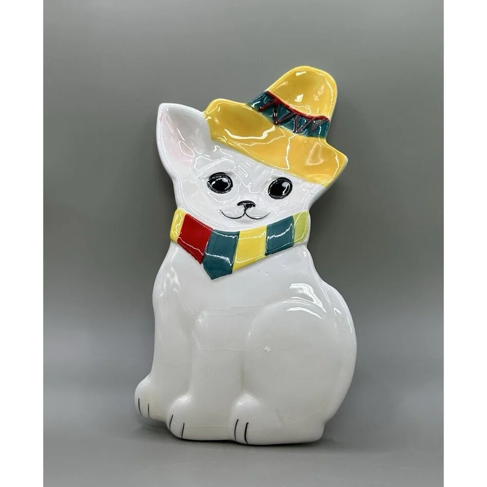 Chihuahua in Sombrero Spoon Rest - Boston Warehouse Ceramic Dish